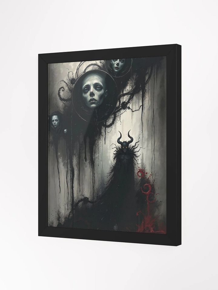 Ethereal Faces Framed Print product image (6)