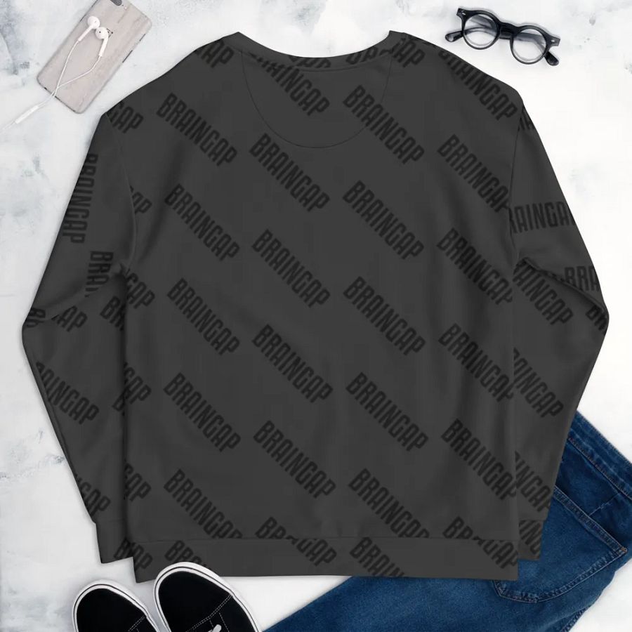 Braingap Unisex Dark Sweatshirt product image (9)