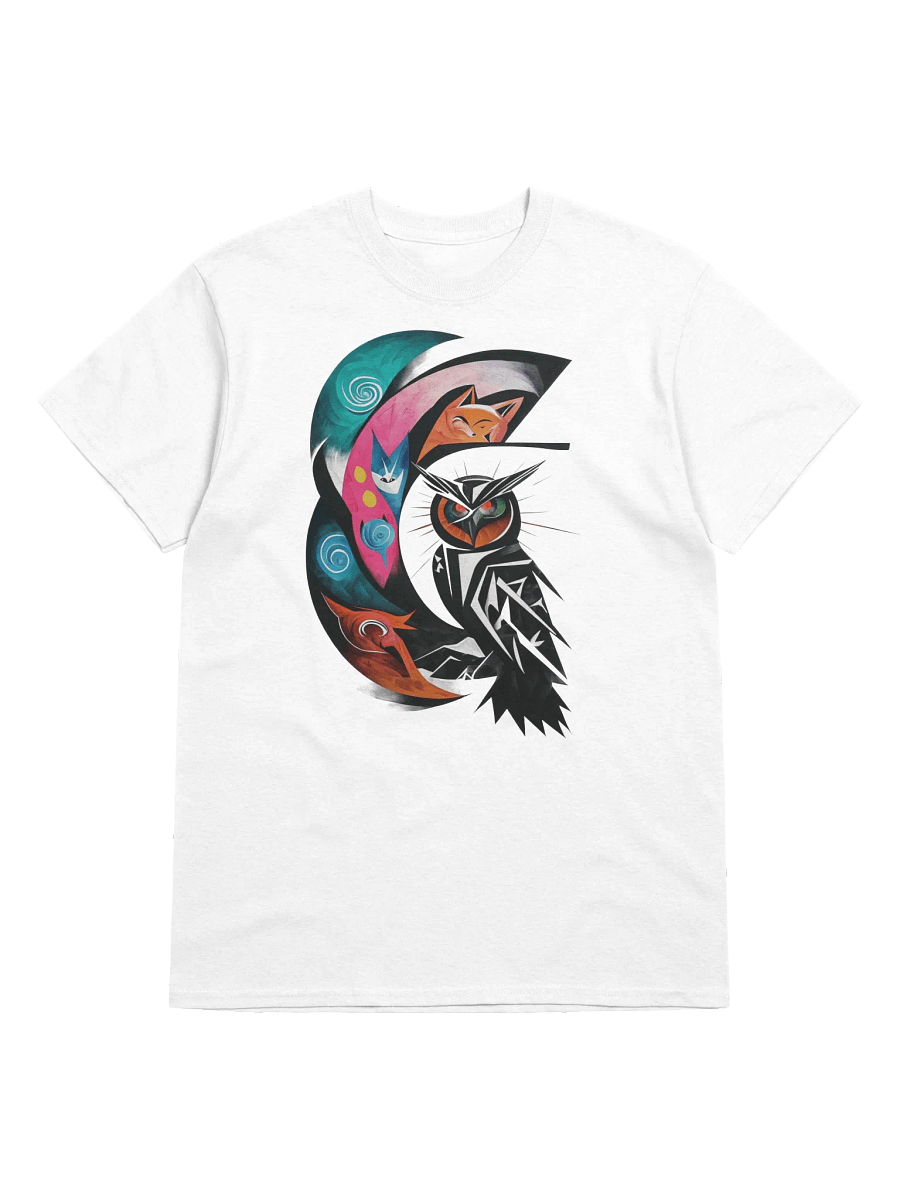 Eclipse Guardian: The Watchful Spirit - Relaxed Streetwear Vibes T-Shirt product image (2)