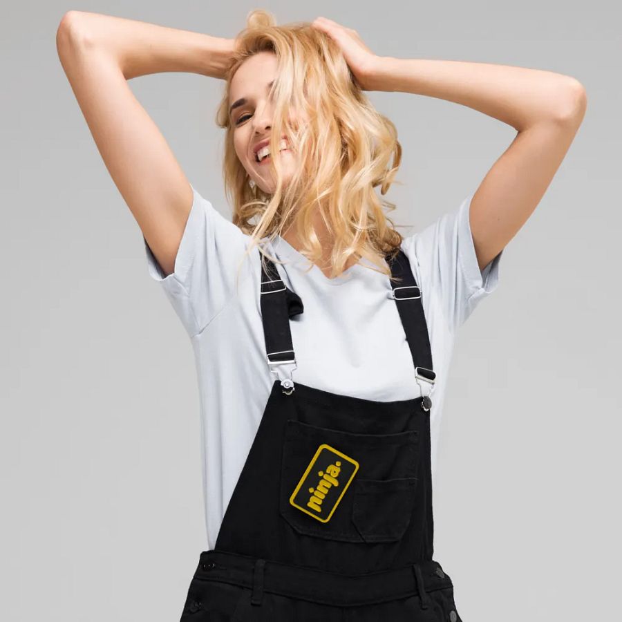 Ninja Patch: Black and Yellow product image (7)