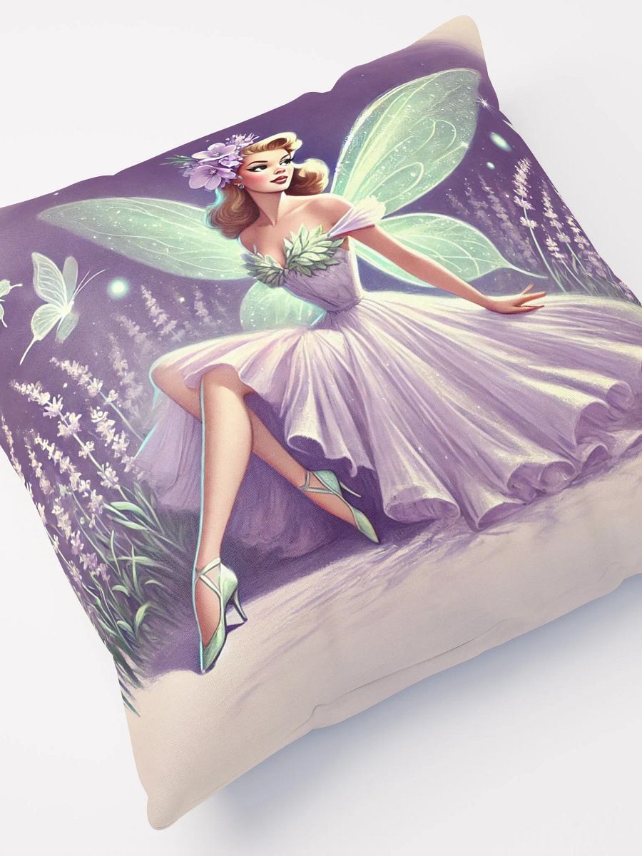 Lavender Fairy in a Meadow Pillow product image (8)
