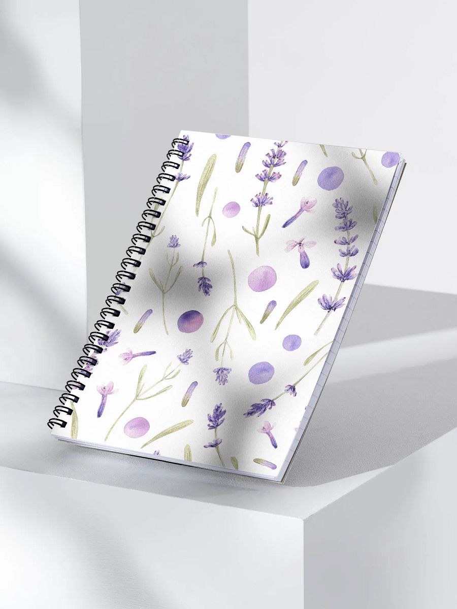 Lavender Spiral Notebook product image (3)