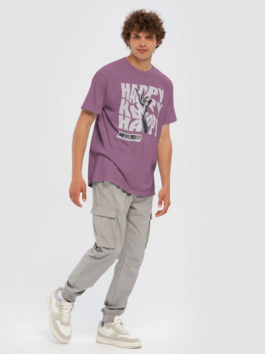 Happy Gesture Barcode T-Shirt product image (7)