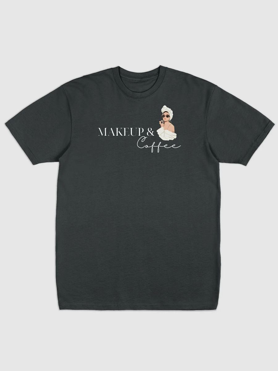 Makeup & Coffee Oversized Heavy T Shirt product image (1)