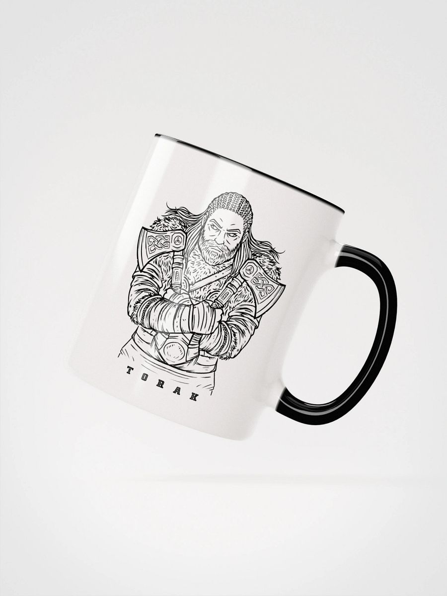 "Black Character" White Coffee Mug With Colour product image (1)