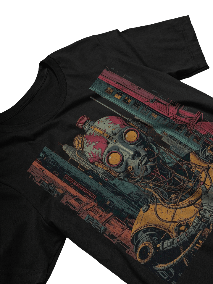 Dystopian Cyborg Punk Lightweight T-Shirt product image (2)