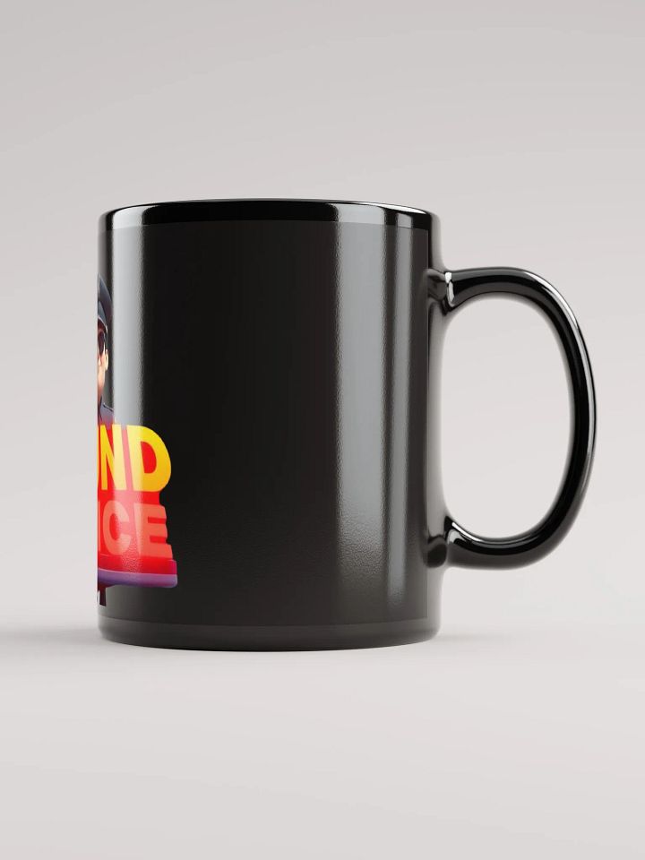 SOUND POLICE Black Glossy Mug product image (1)