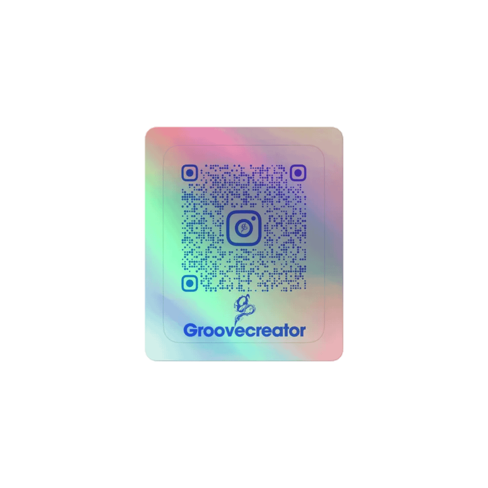 Holographic Groovecreator Stickers product image (1)