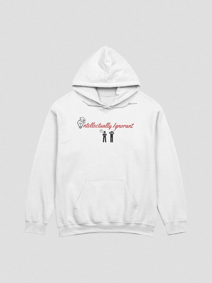 Intellectually Ignorant Gildan Classic Hoodie ( original Logo) product image (25)