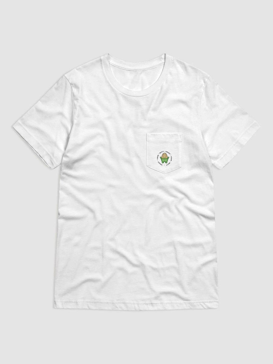 *Trust*Your*Butt White Pocket Tee product image (1)