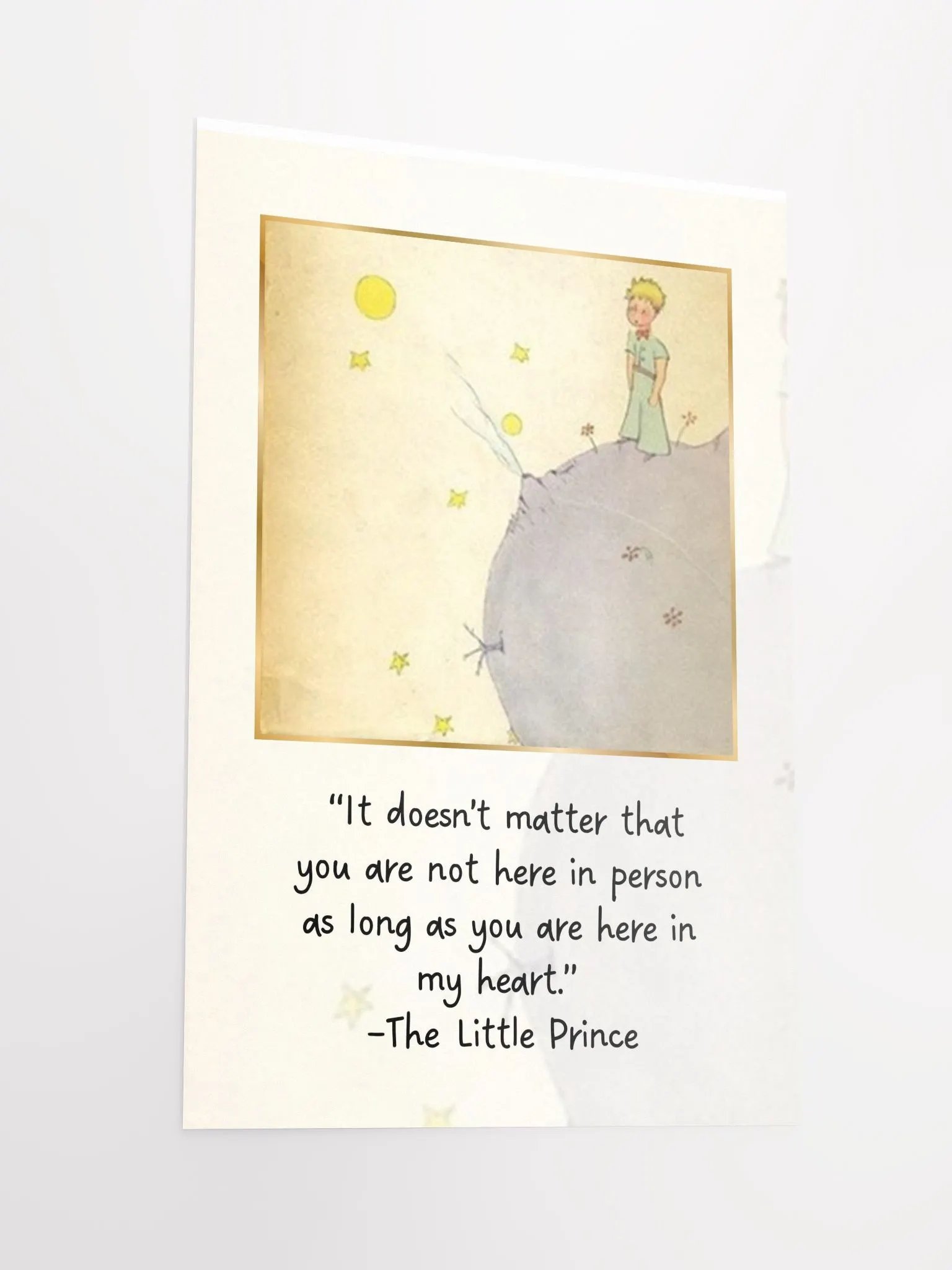 The Little Prince Poster Wall Art 