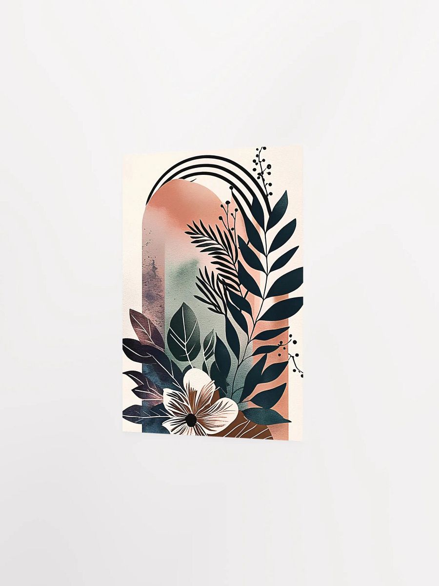 Lush Leaves Abstract Poster product image (2)