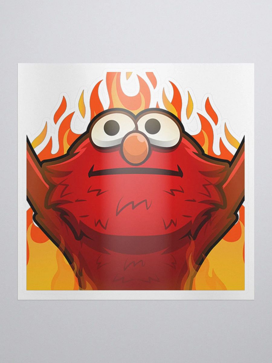 Elmo Fire Sticker product image (1)
