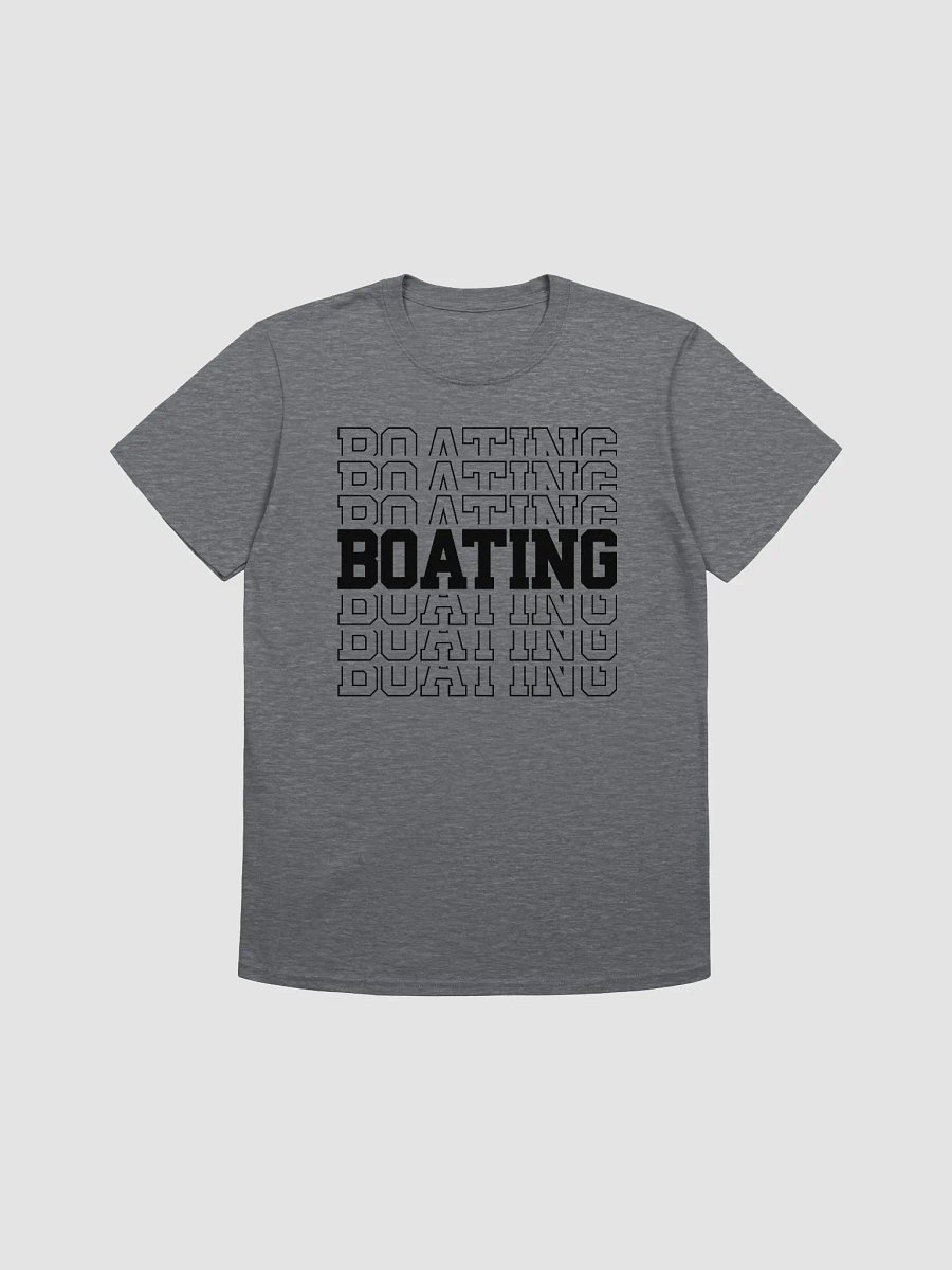 Boating (Black ink) Gildan 64000 Unisex Tshirt product image (3)