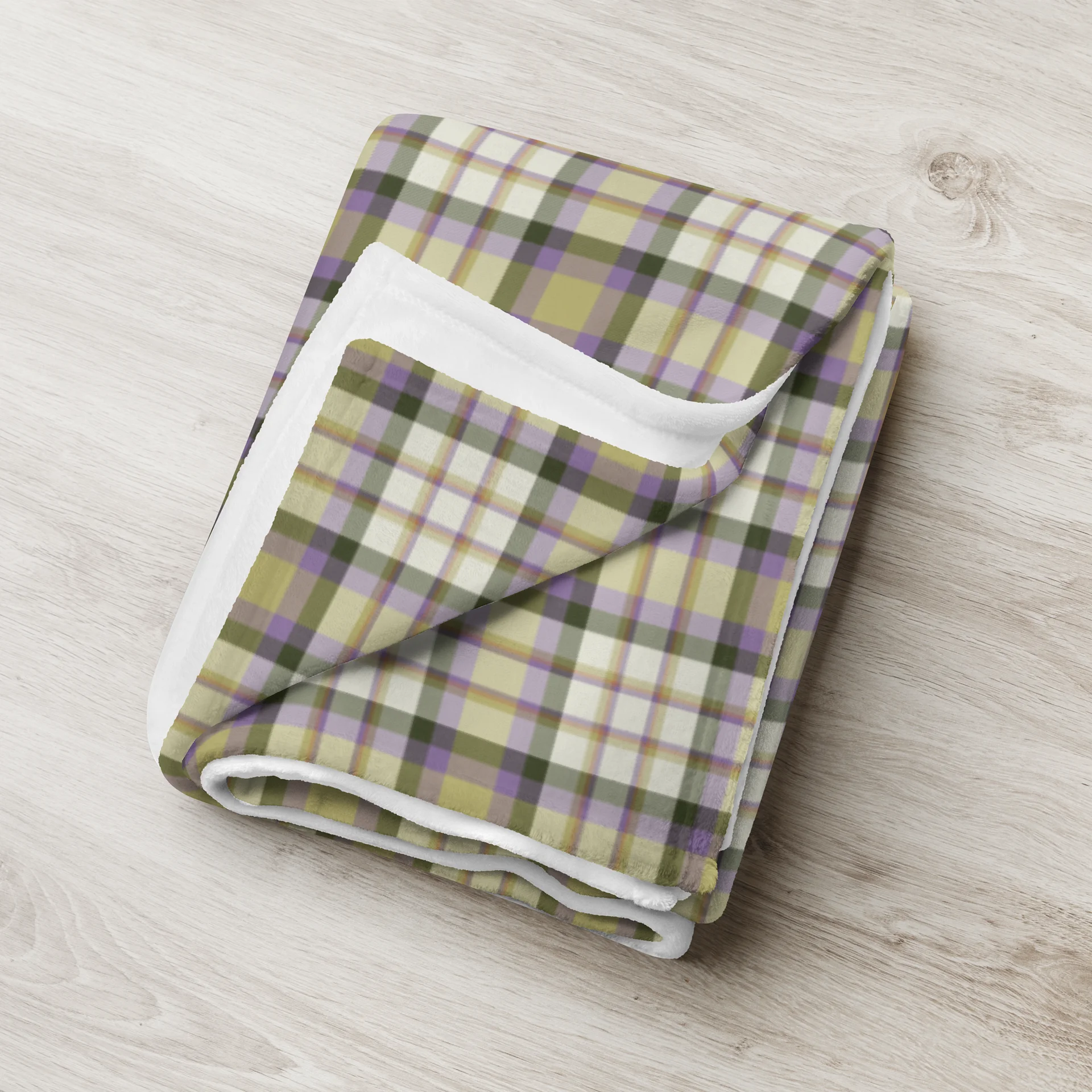 Light FVW Tartan | Throw Blanket product image (1)