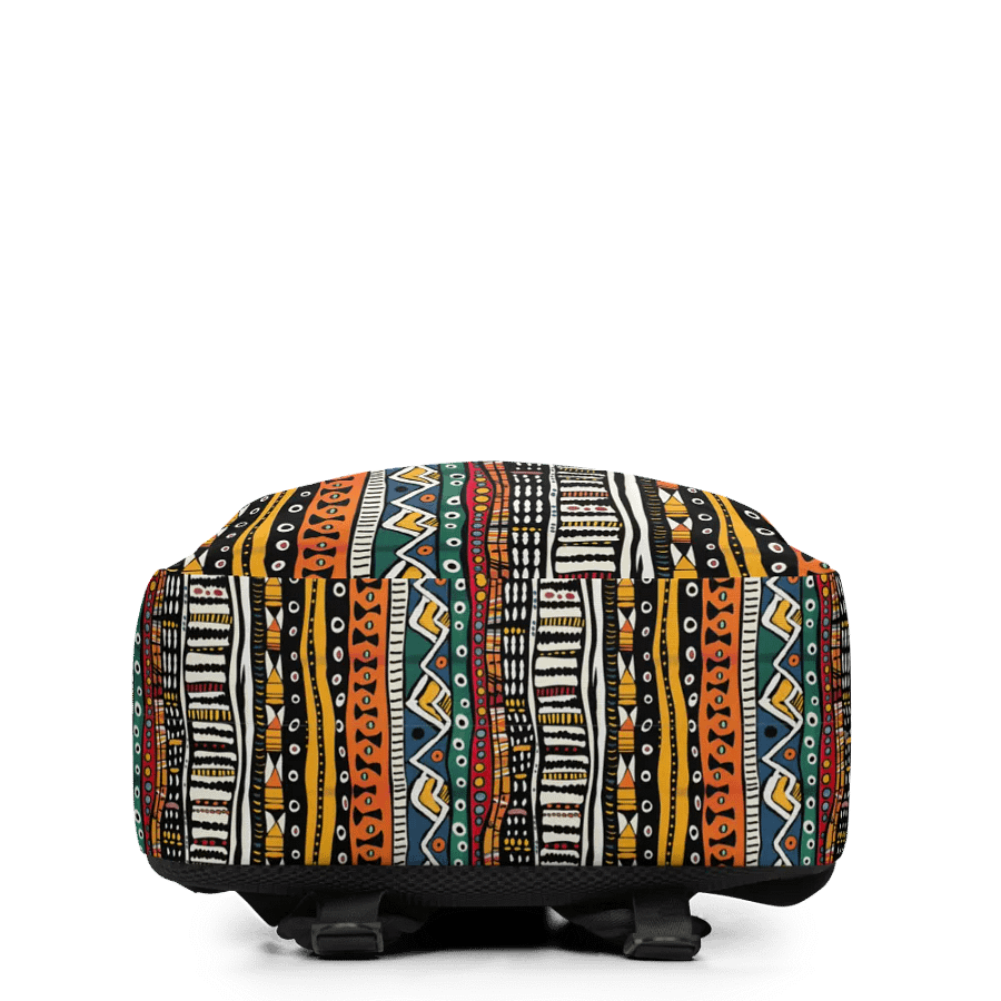 African Mudcloth Laptop Backpack product image (2)