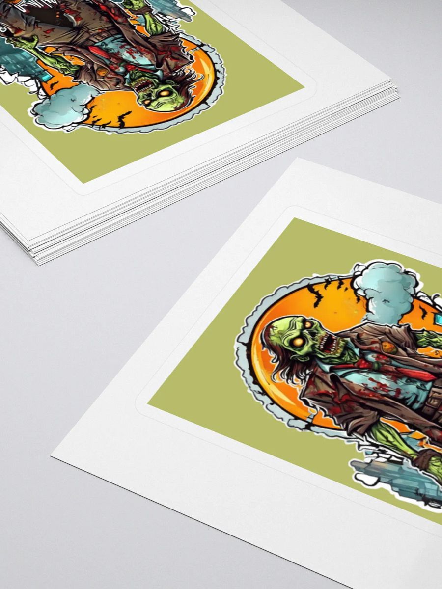 Zombie Nightmare Kiss Cut Stickers product image (4)