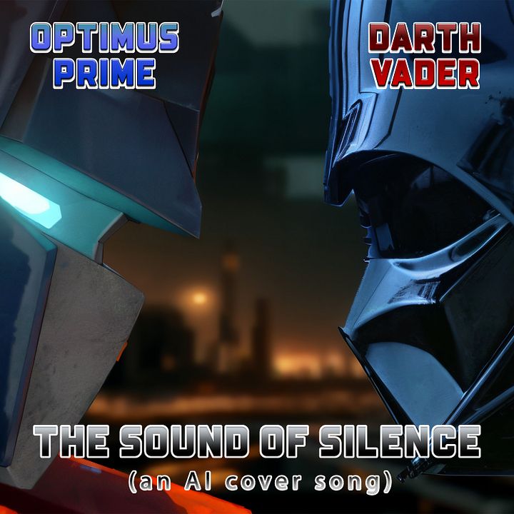 Optimus Vader - "The Sound of Silence" (AI Disturbed Cover) product image (1)