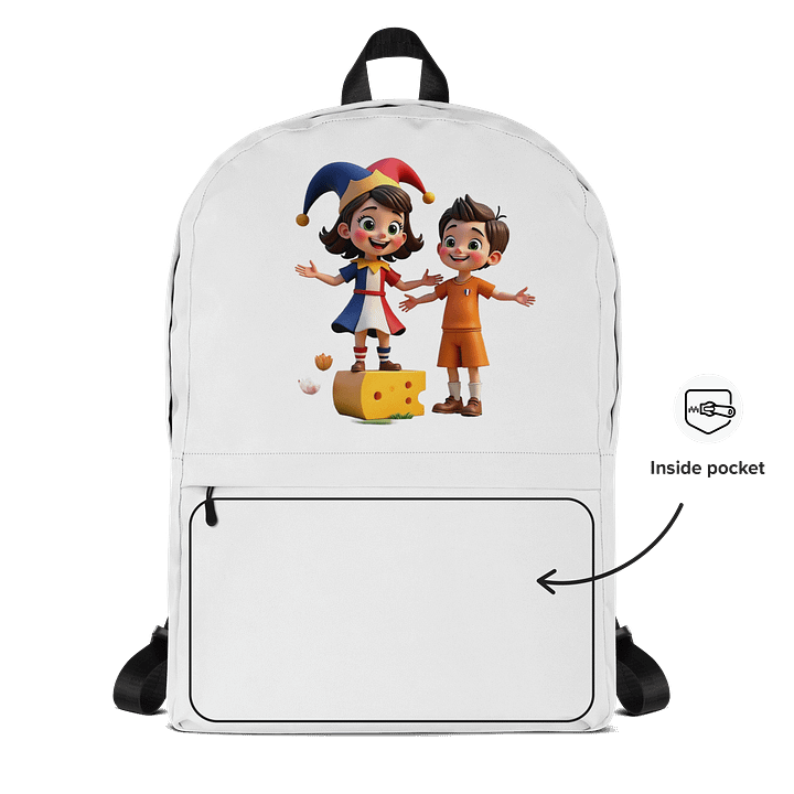 🇳🇱 JessyJesty Netherlands Adventure Backpack – Whimsical Dutch Icons in a Functional Design product image (2)