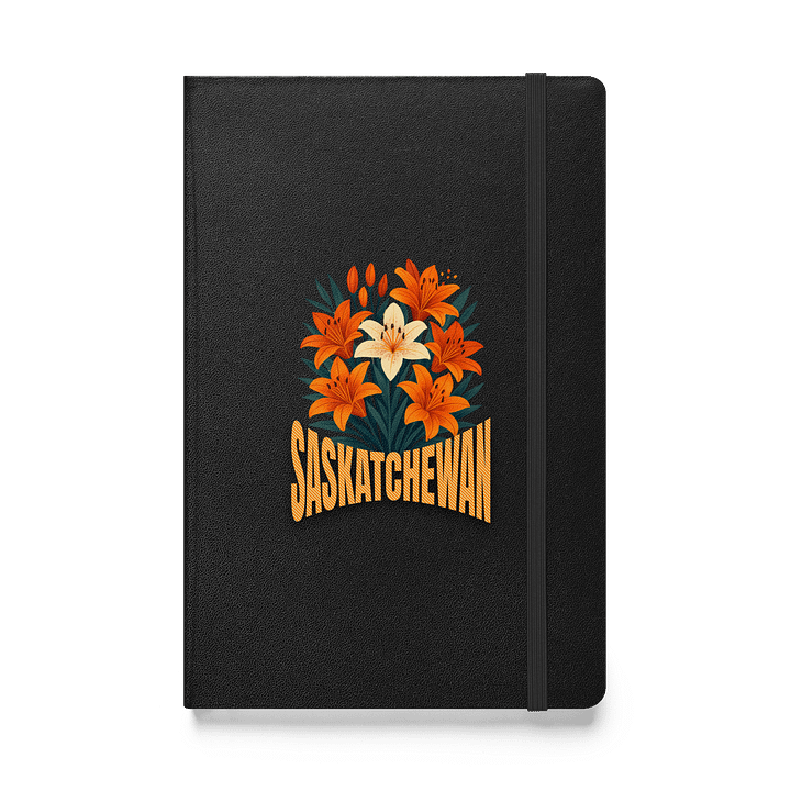 Saskatchewan Tiger Lily Hardcover Journal product image (1)