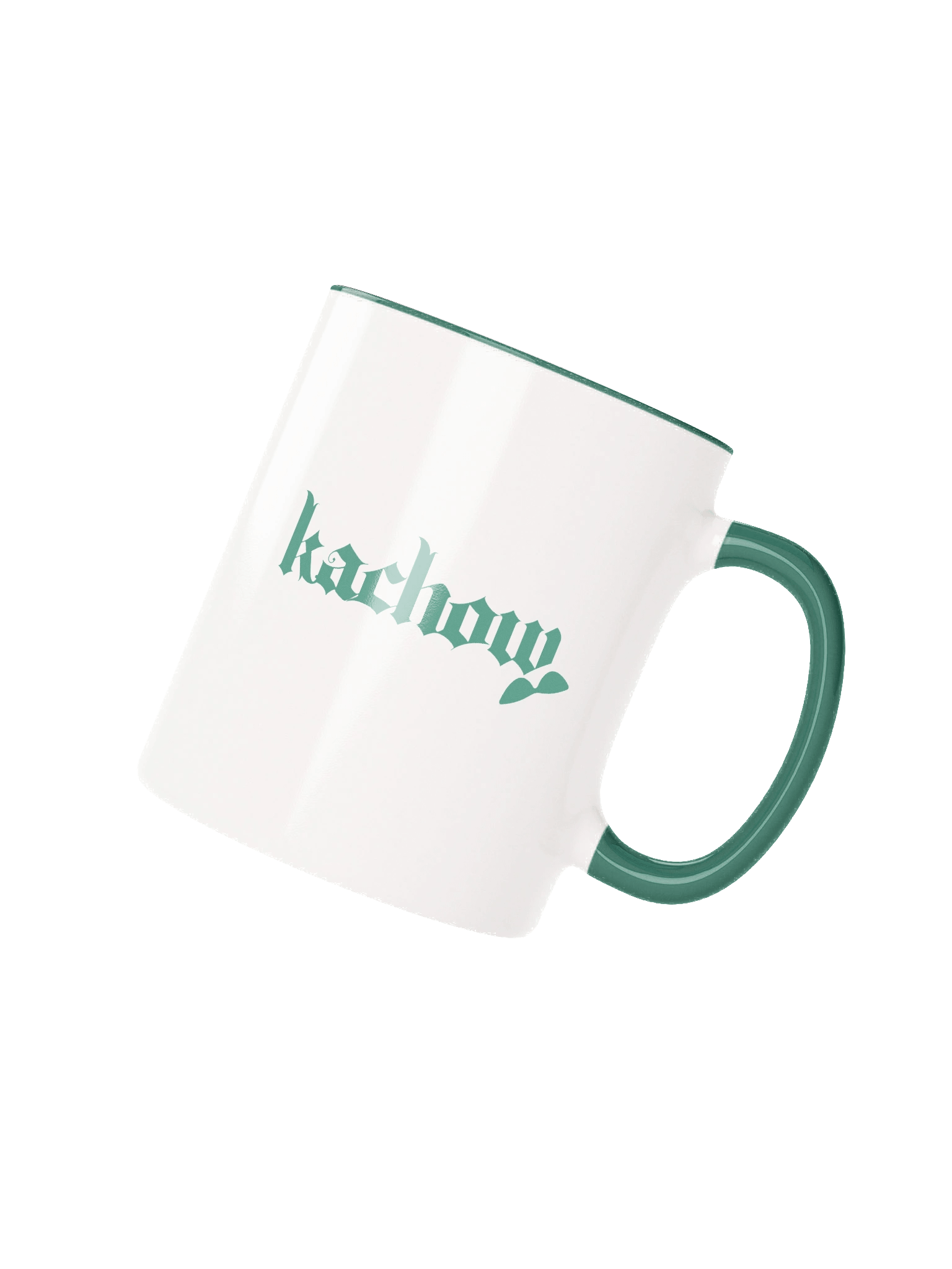 Kachow Transcripts Green Ceramic Mug product image (1)