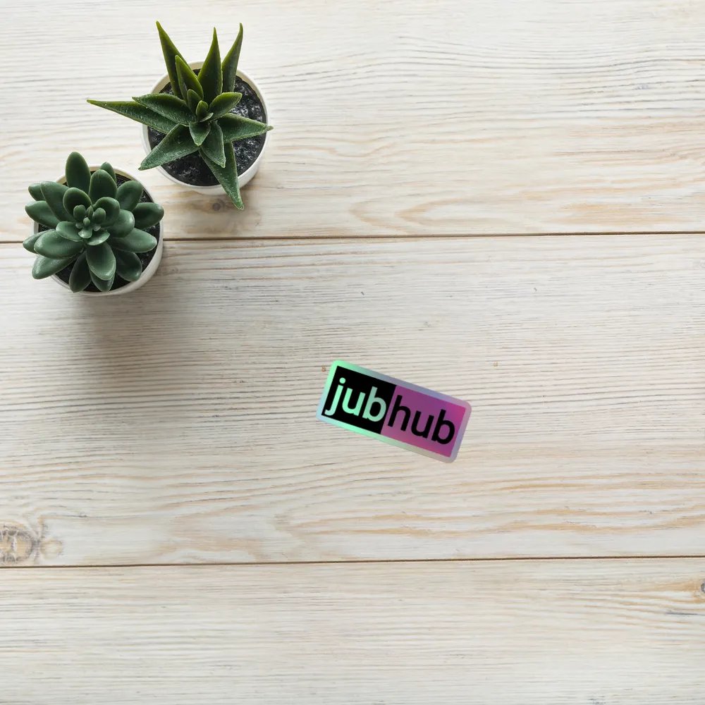 holo jubhub sticker product image (10)