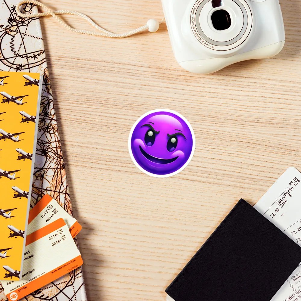 Channel Emote Magnet: Evil Smile product image (7)