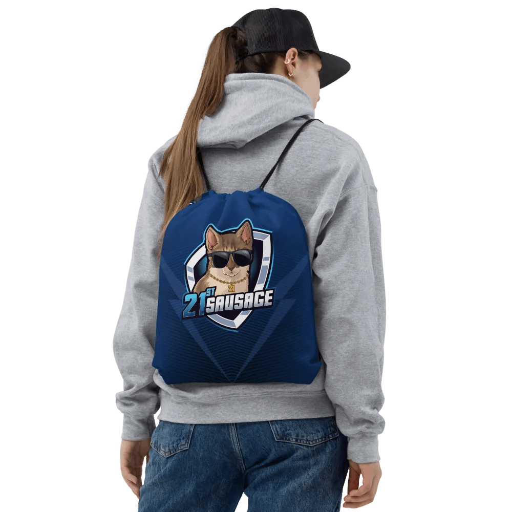 21st Sausage Drawstring Bag product image (2)