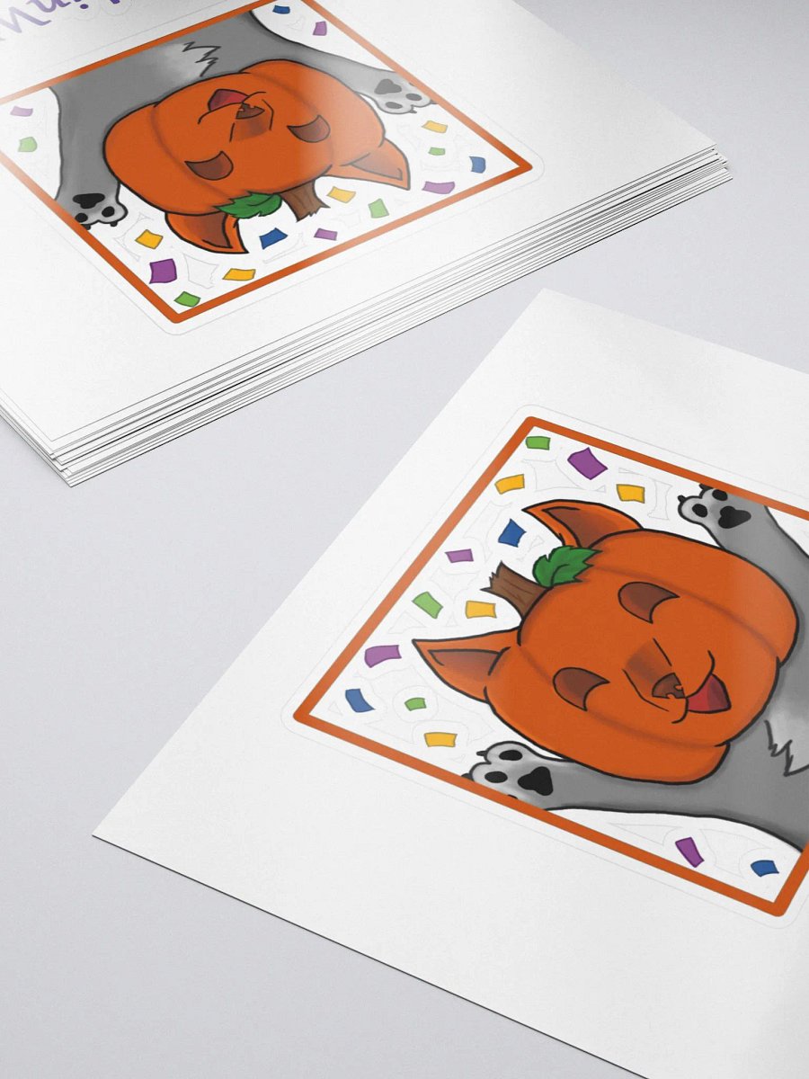 PumpkinWolfPlays Cheer Sticker product image (5)