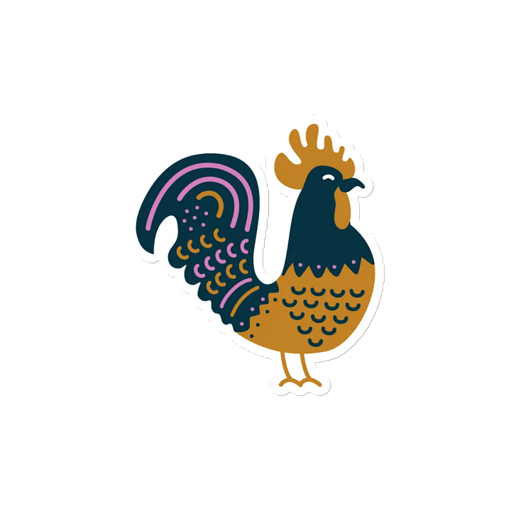Rooster Magnet product image (2)
