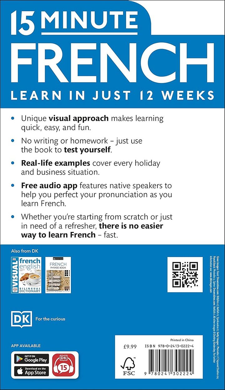 15 Minute French: Learn in Just 12 Weeks (Eyewitness Travel 15-Minute) product image (2)