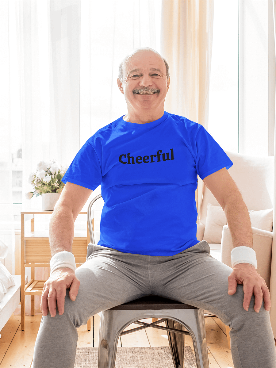 "Cheerful” Upbeat Unisex T-Shirt product image (8)