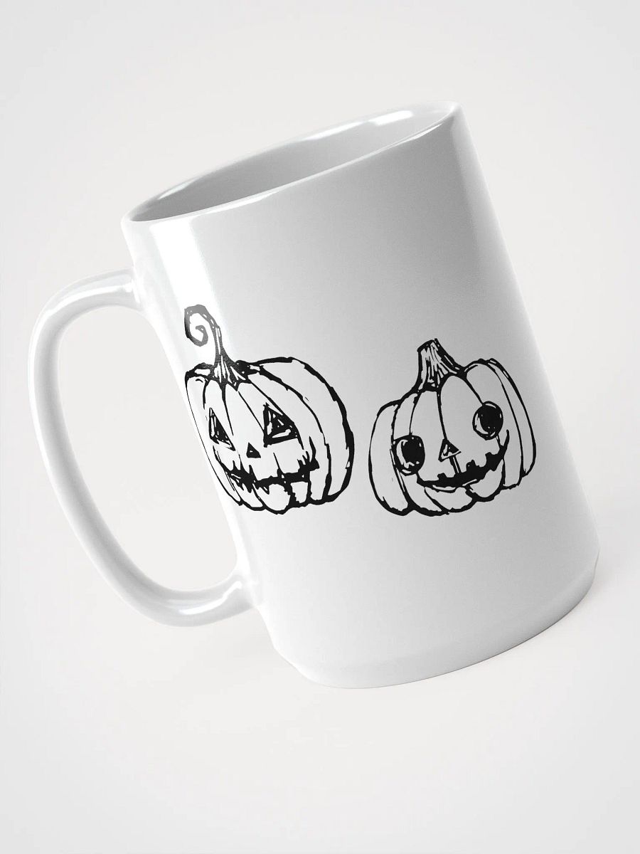 Halloween Season Pattern White Shiny Mug product image (3)