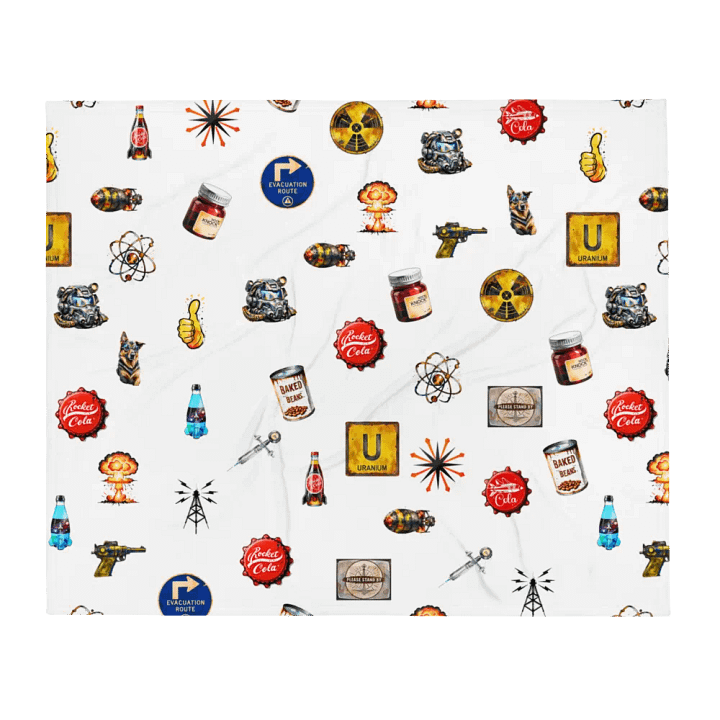 Pop Culture Icon Throw Blanket #fallout product image (2)