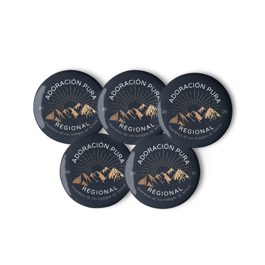 "Adoración Pura" Asamblea Regional | Majestic Mountains Navy Pin Set product image (1)