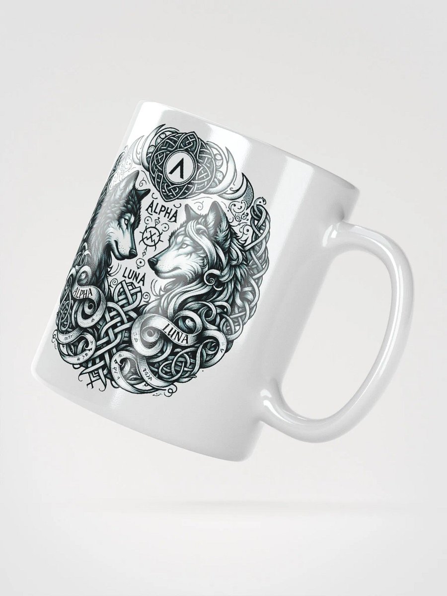 Alpha & Luna Wolf Ceramic Mug product image (3)