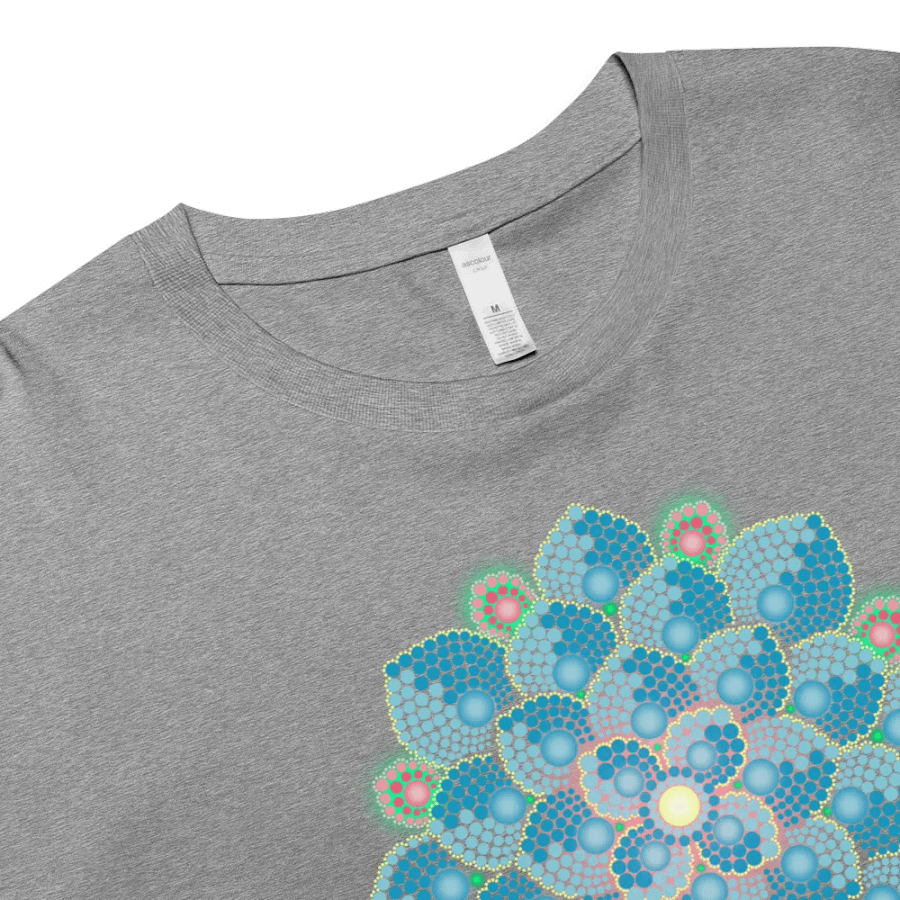 Summer Rain Mandala Women's Crop Top product image (4)