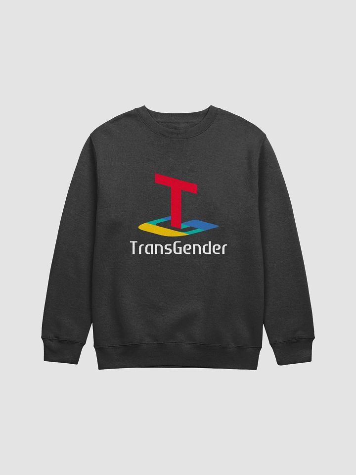 TransGender PS Pullover Sweater (White Text) product image (1)