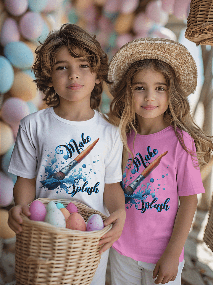 Splashy Brush Youth Tee product image (19)