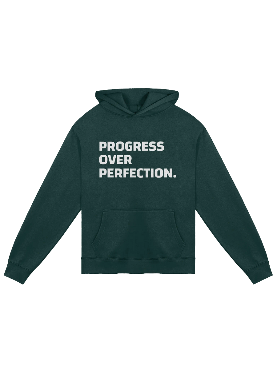 "Progress Over Perfection" | HOODIE product image (3)