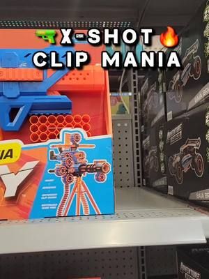 X-Shot Clip Mania is Out! #xshot #clipmania #zuru #xshotclipmania #nerf #nerfblaster #nerfguns  #youtube #walmart #fyp 