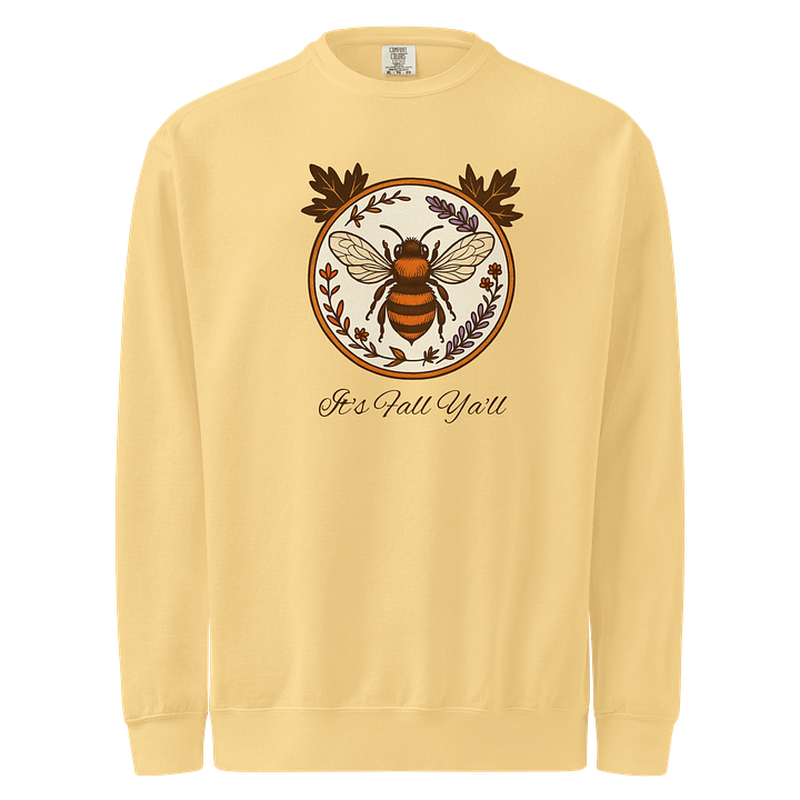 Bee and Floral Fall Sweatshirt product image (1)