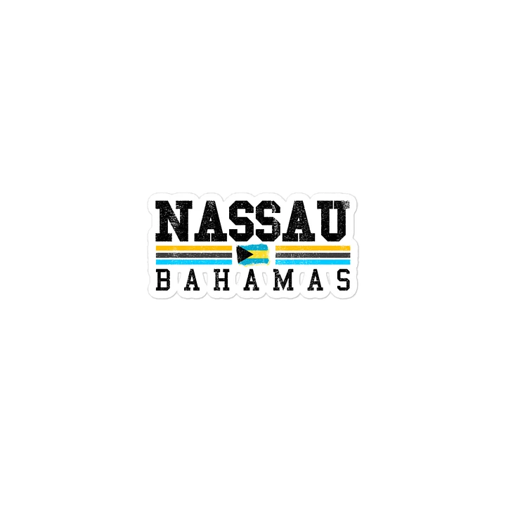 Nassau Bahamas Magnet : Bahamas Flag product image (2)