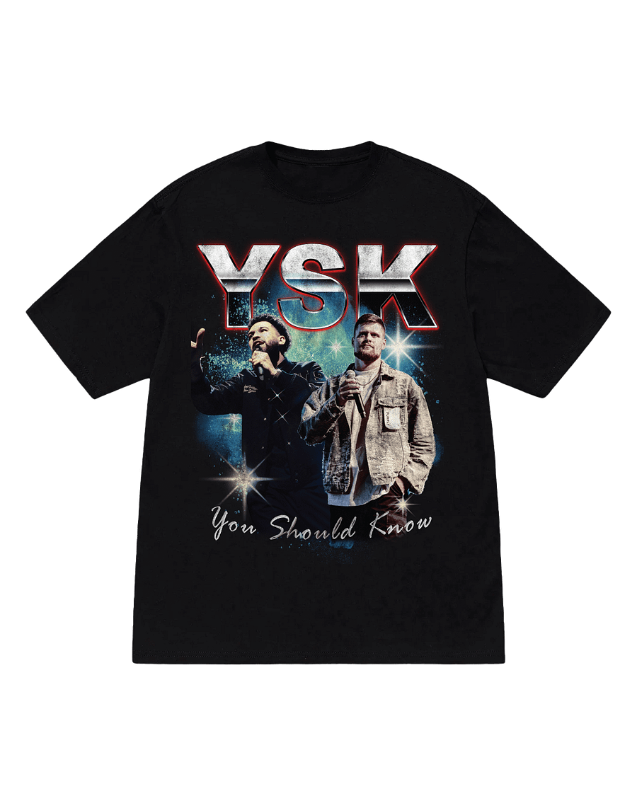 YSK TOUR TEE-BLACK product image (1)