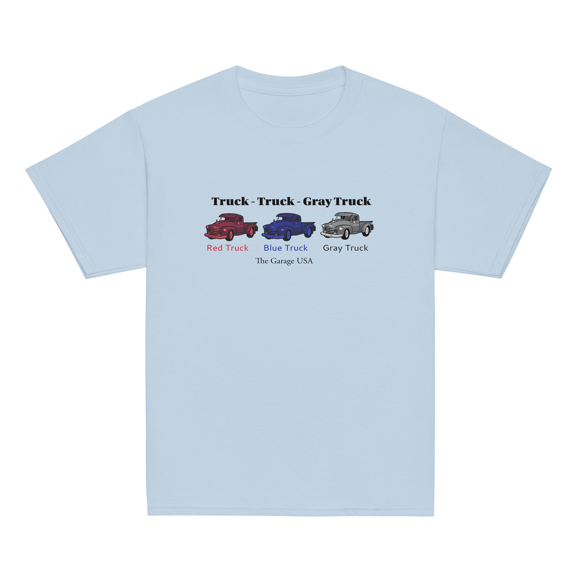 Truck Truck Gray Truck T-Shirt (Kids) product image (9)