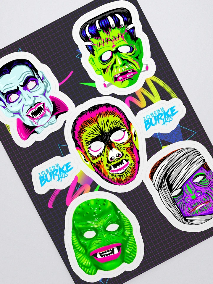 THE OG's Horror Icons Sticker Sheet product image (1)