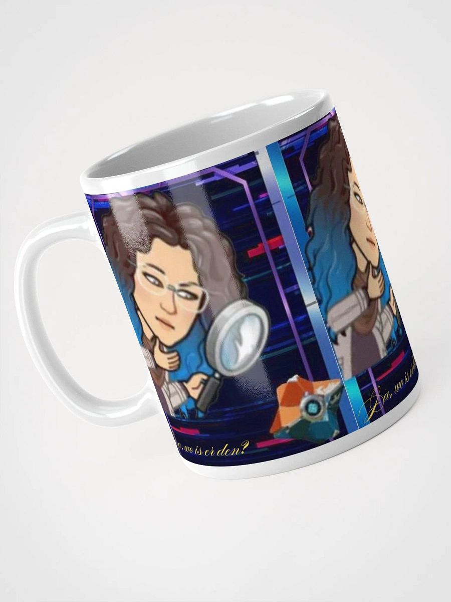 Weiß glänzende Tasse, the Gost, ja, wo is er den? product image (7)