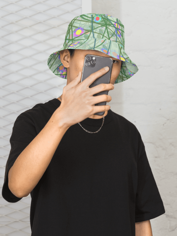 Floral Harmony Reversible Bucket Hat product image (2)