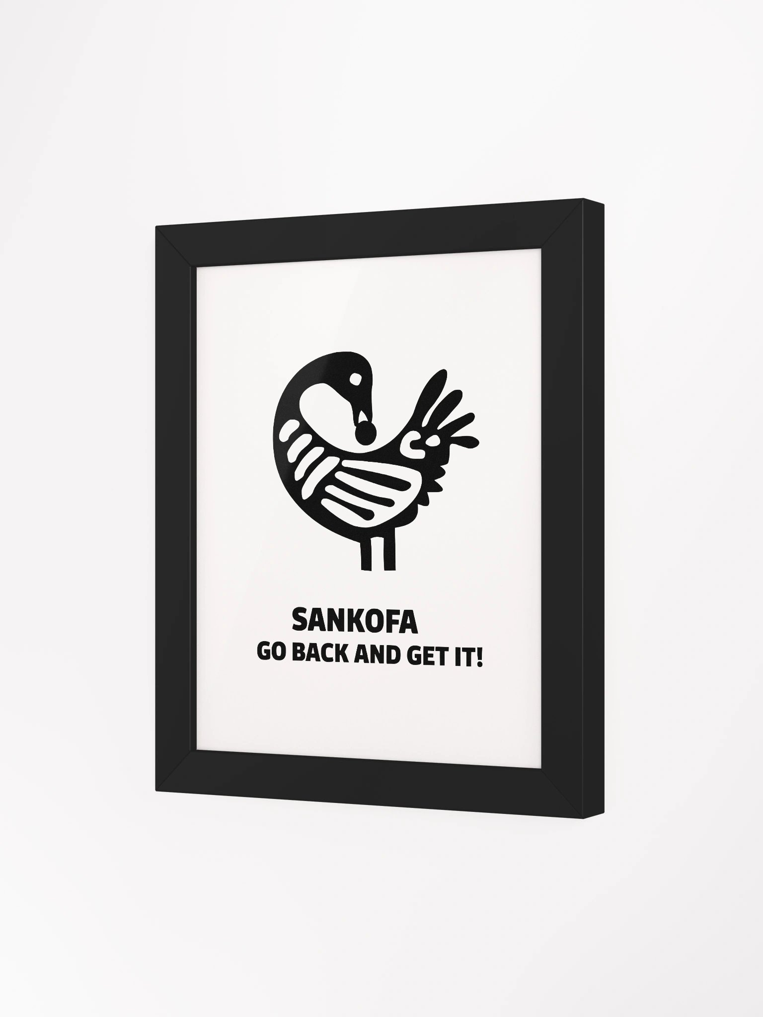 Sankofa Framed Poster product image (23)