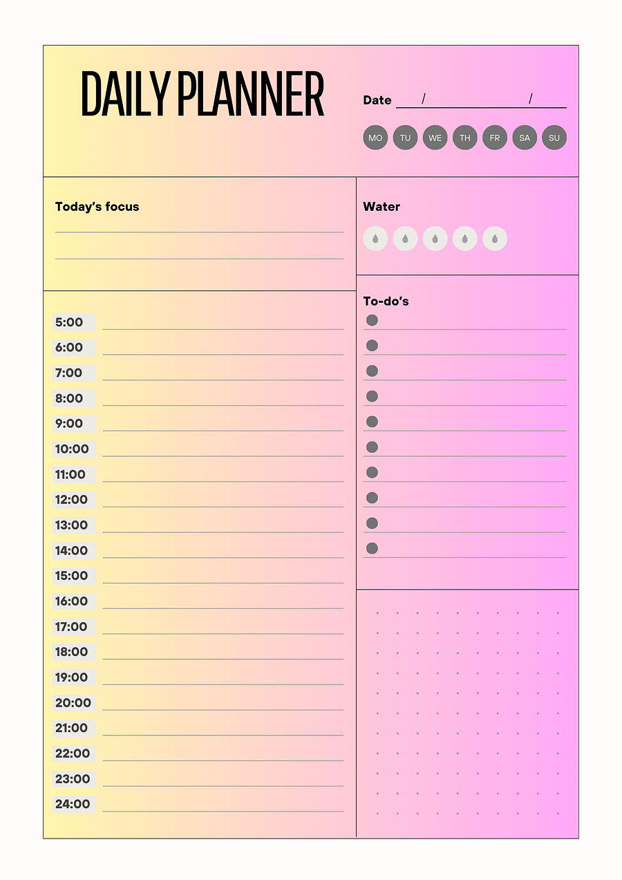 Daily Planner product image (1)